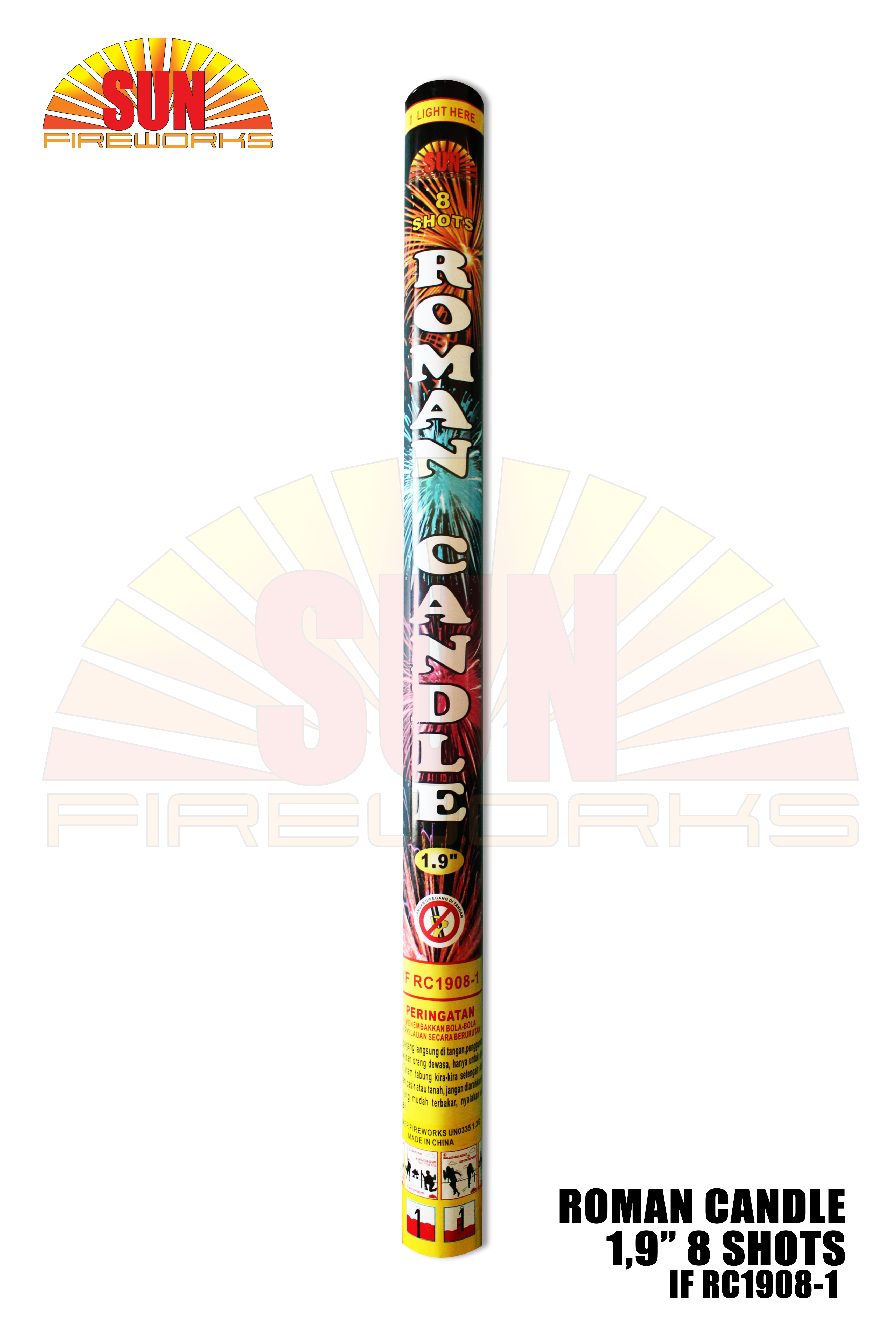 roman candle 8 shot IF RC1908-1